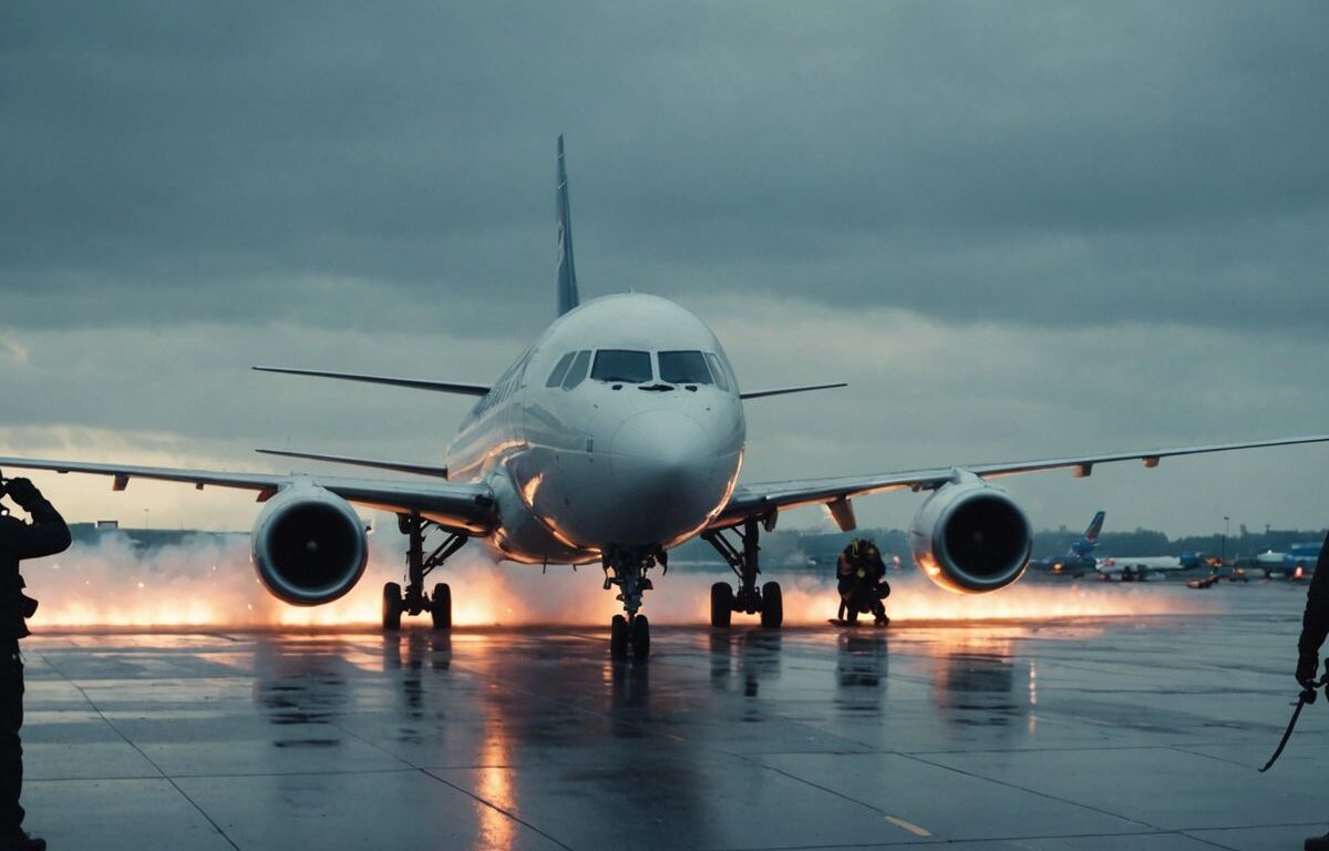 Climate activists spray-paint private jets at London airport