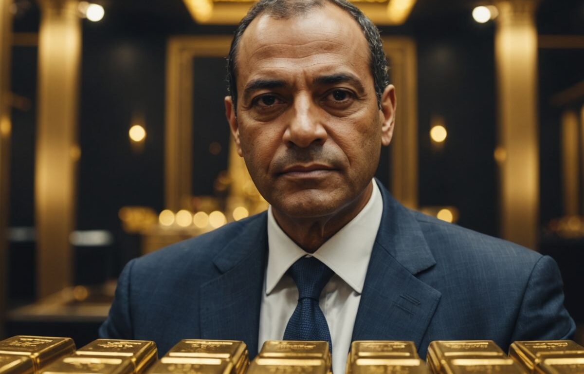 Egyptian tycoon linked to jet and gold scam