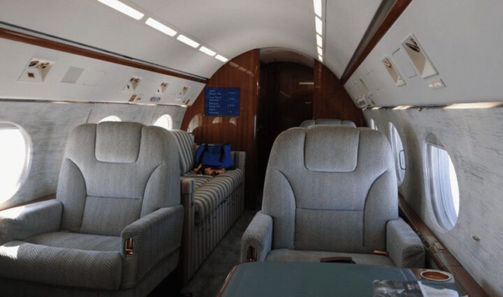 celebrity private jet