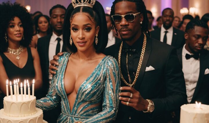 Kulture's 6th birthday celebration with Cardi B and Offset.