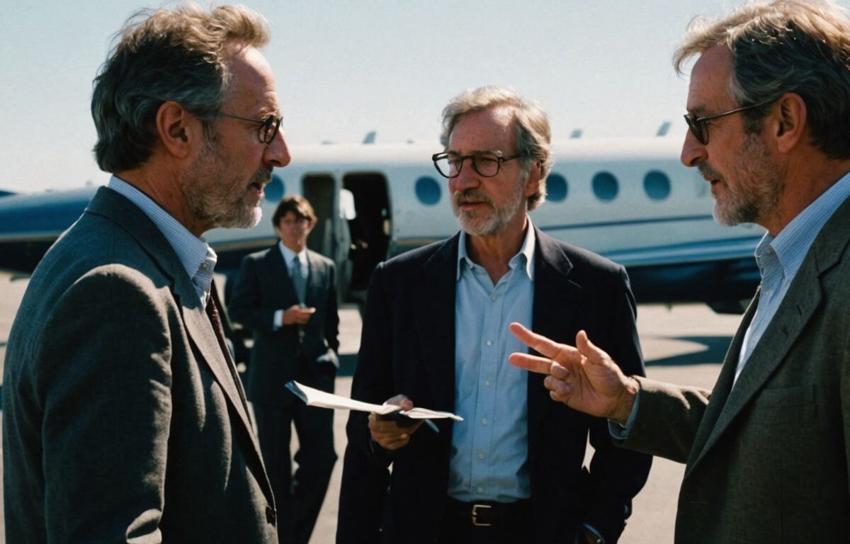 Steven Spielberg in heated argument on 'Twister' set