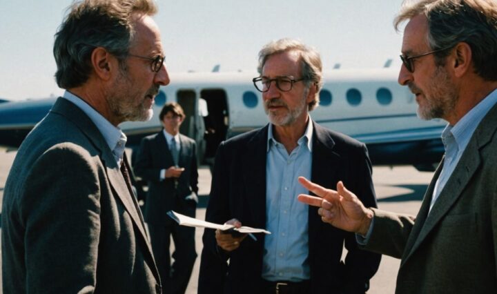 Steven Spielberg in heated argument on 'Twister' set