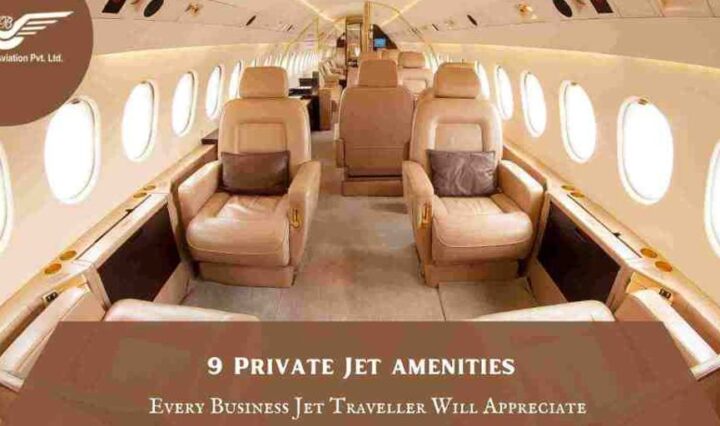 celebrity private jet amenities