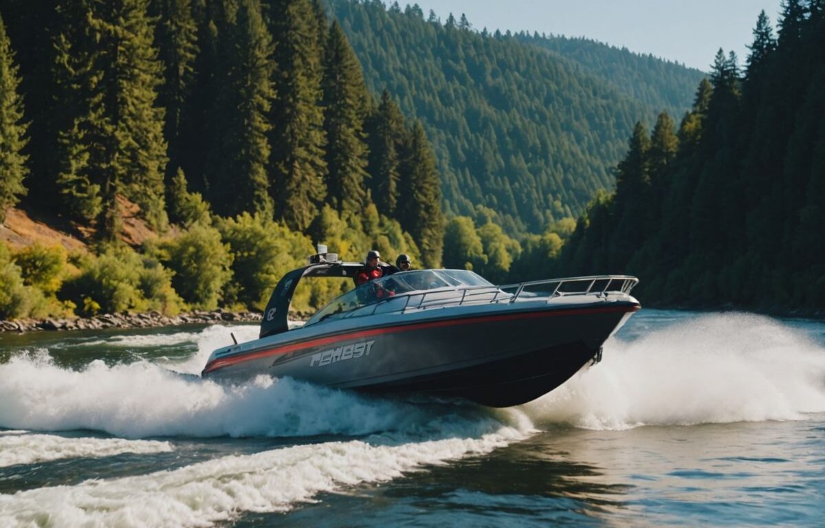 Hellgate Jetboat Excursions collision on Rogue River.